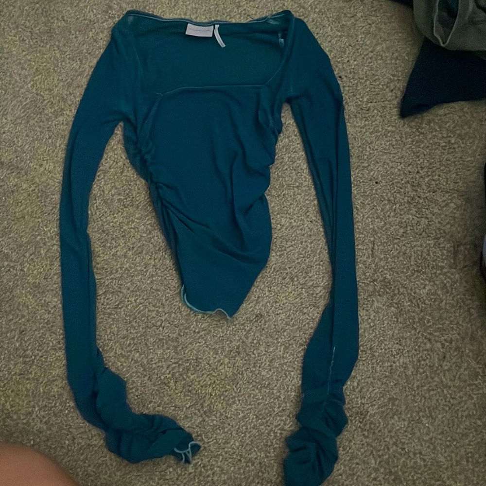 Urban outfitters sheer long sleeve